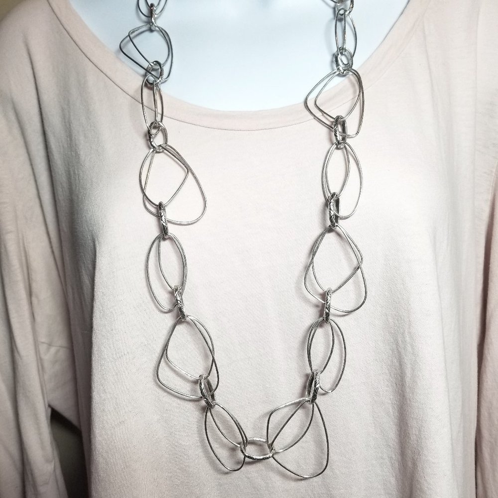 NEW Premier Designs 40" Long Links Necklace